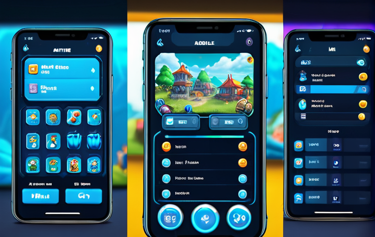 **
"Blue Archive mobile game interface, vibrant colors, gacha elements, reward icons, screenshot, UI elements"
**